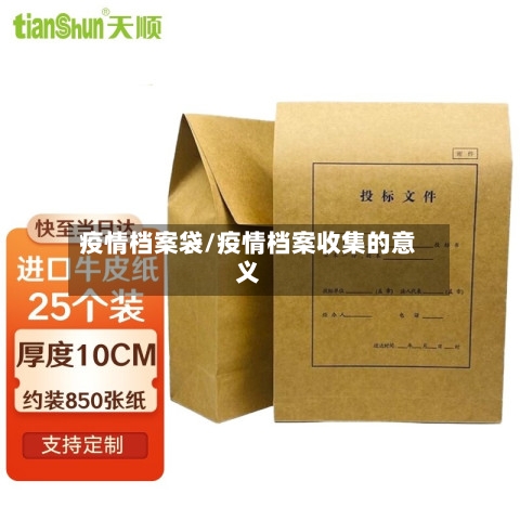 疫情档案袋/疫情档案收集的意义